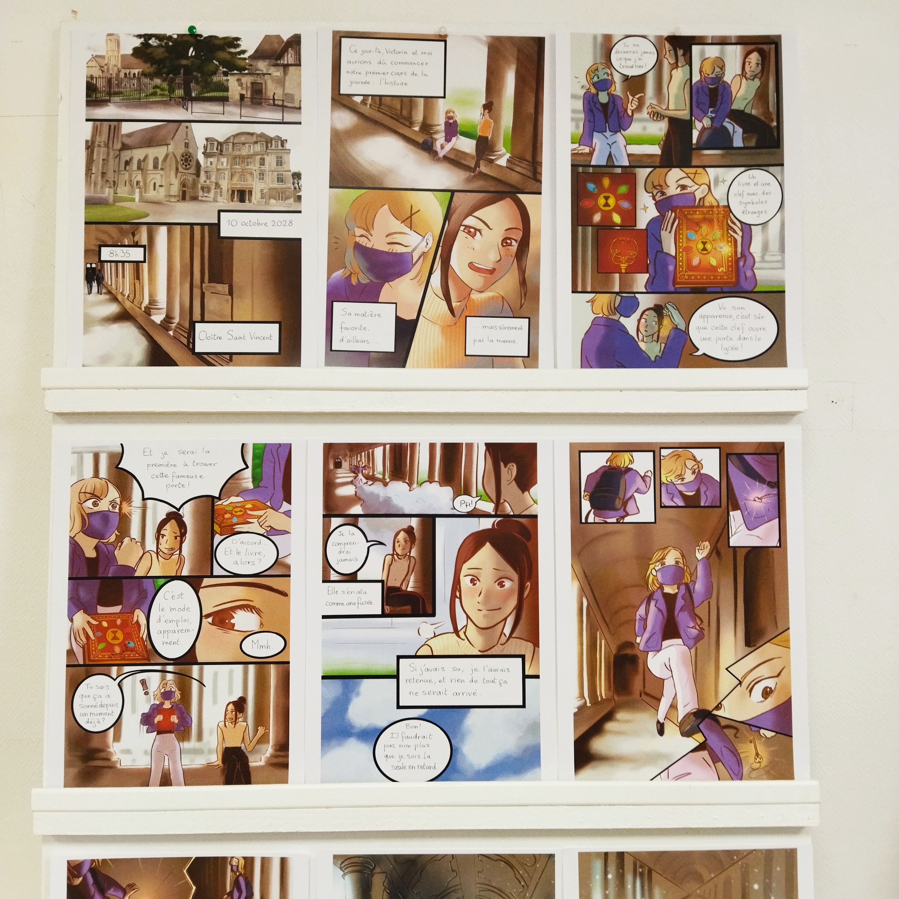 BD claire planche 1