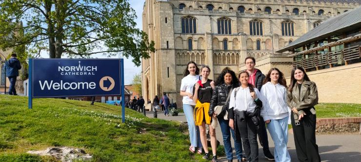 groupe à l'université