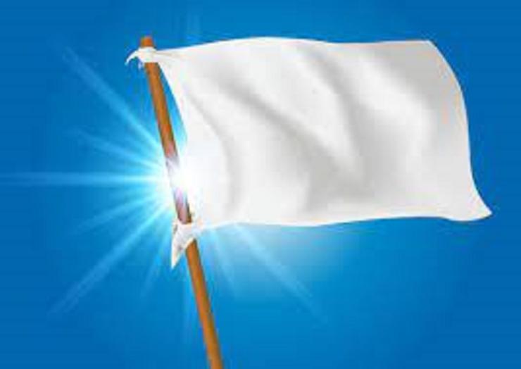 drapeau blanc