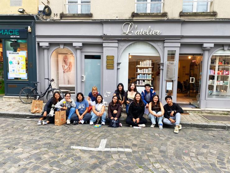 sur le marché de senlis