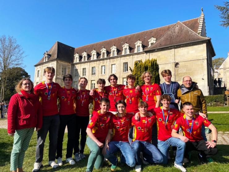 équipe au lycée